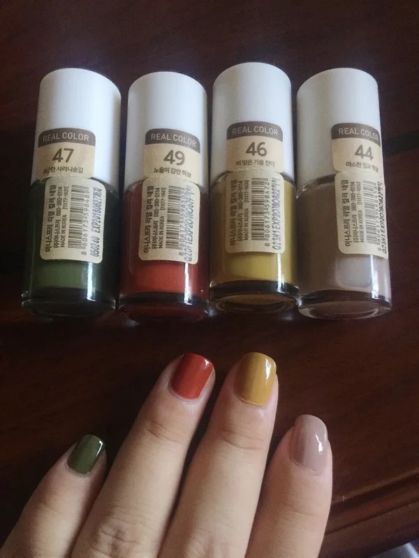 秋冬显白指甲油颜色推荐图片,秋冬指甲油推荐棕色款式