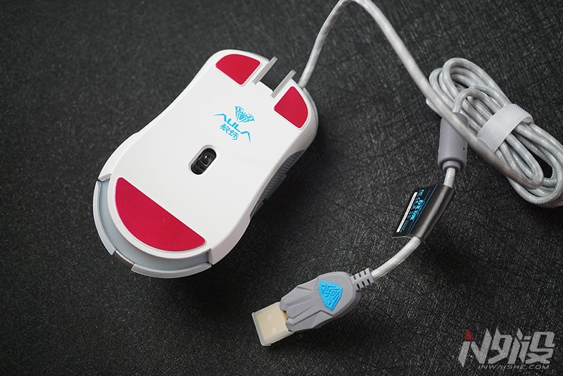 狼蛛鬼鲛鼠标拆解,狼蛛战魂鼠标