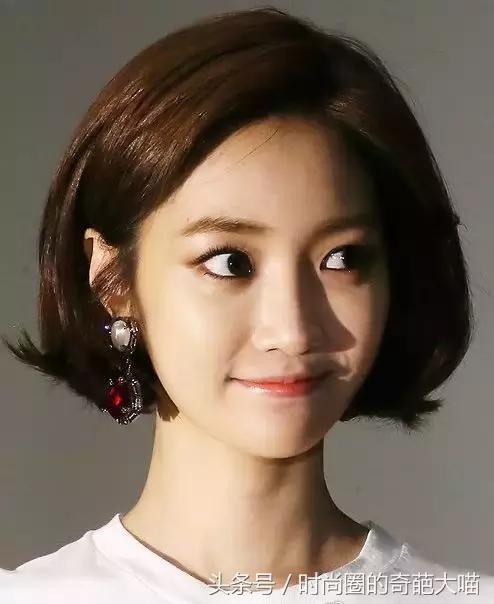 短发女2021流行短发中短发可扎,短发也能如此迷人