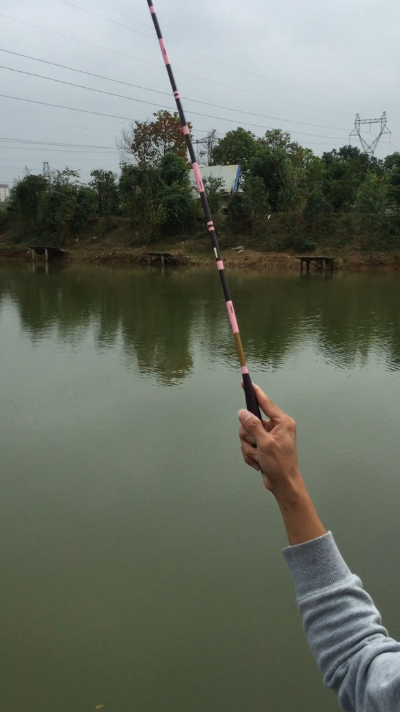 新手钓鱼，用2000的竿子，值不值？