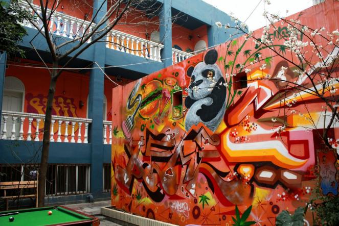 成都蒸汽青年旅舍,成都ins风青年旅舍