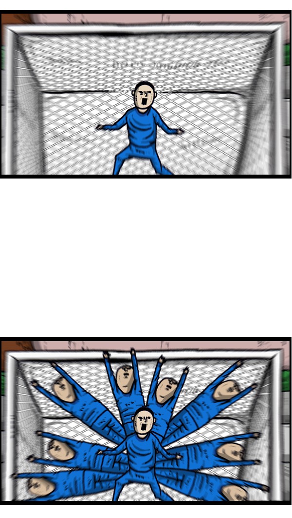 搞笑赵石：8个队在一个场地上同时进行比赛，史上最强足球赛