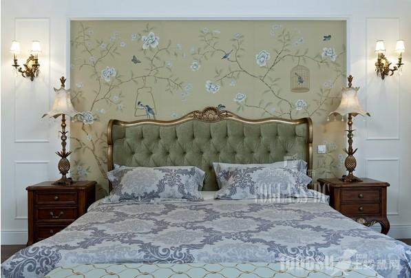 床头背景墙贴纸有什么讲究,床头背景墙怎么刷漆