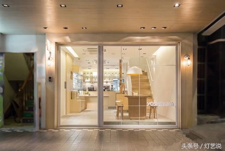 吉野家餐厅布局,吉野家店内风格