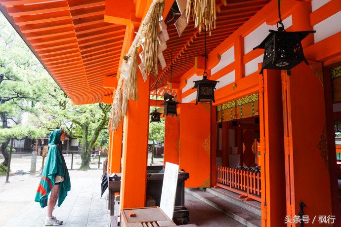 福冈神社在左购物在右,福冈的神社有哪几个