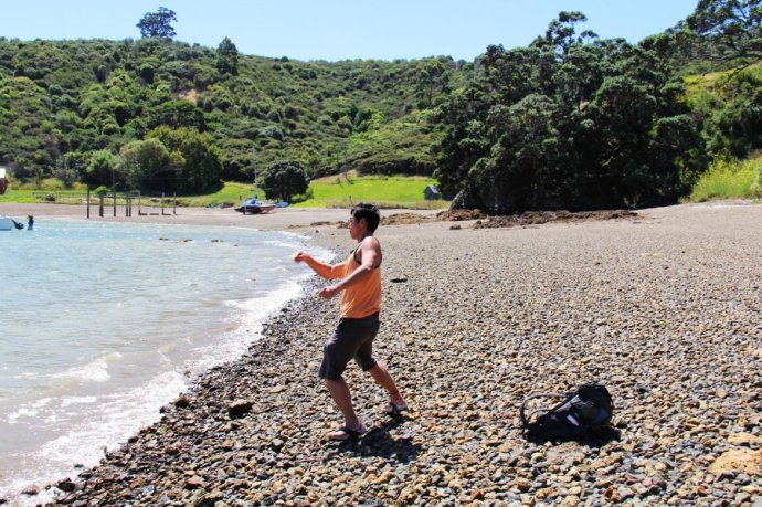 到怀希基岛,品酒-看海