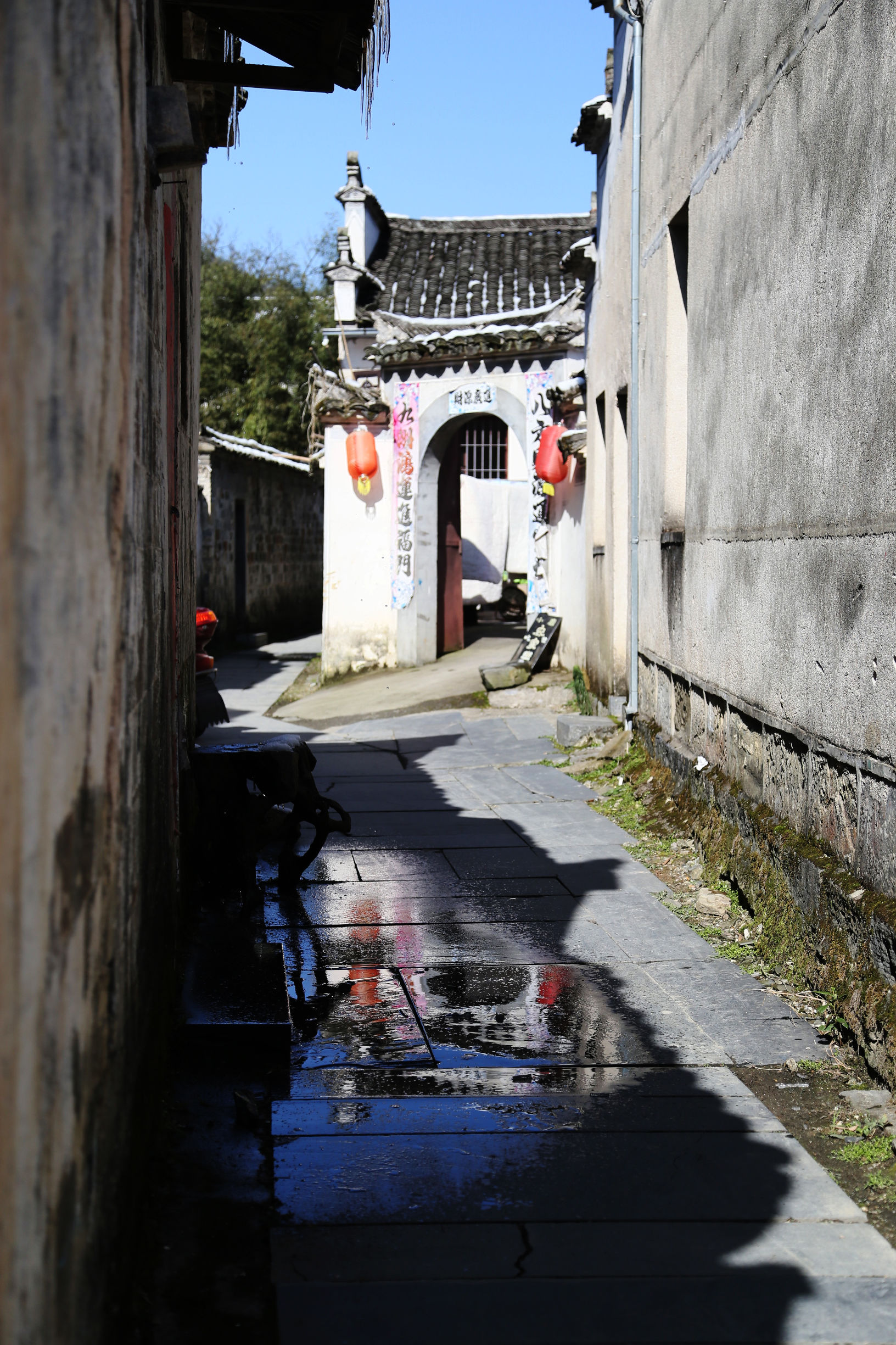 安徽风情小镇的徽州西递,梦回徽州下一句