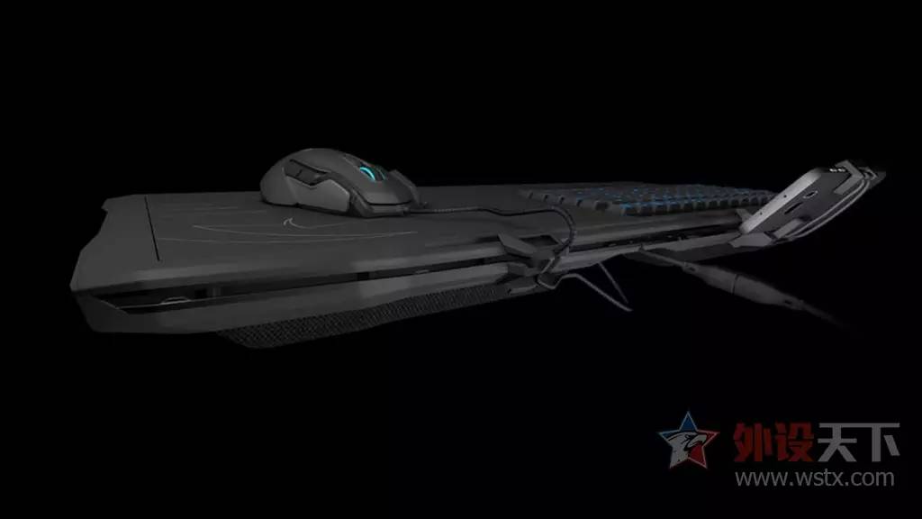 官方评测冰豹ROCCATSOVA游戏膝板图赏简评:腿上游戏