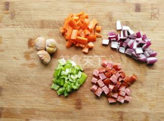 #信任之美#脆皮肠栗子焖饭