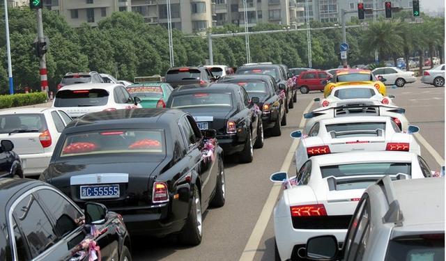 温州最土豪婚车车队,温州结婚婚车队