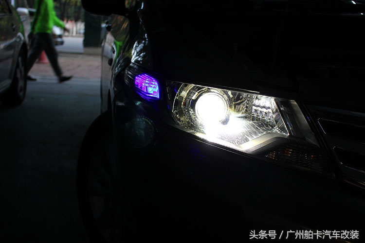 锋范卤素灯换led透镜多少钱,本田锋范led透镜灯安装教程