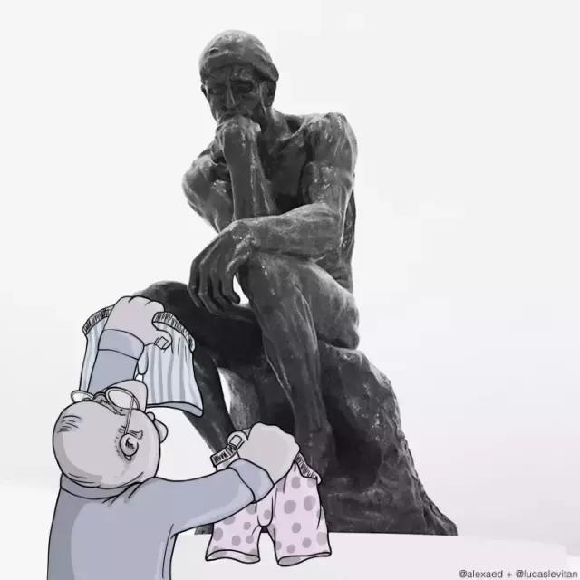 当涂鸦与时尚的元素相结合,插画和创意结合图片