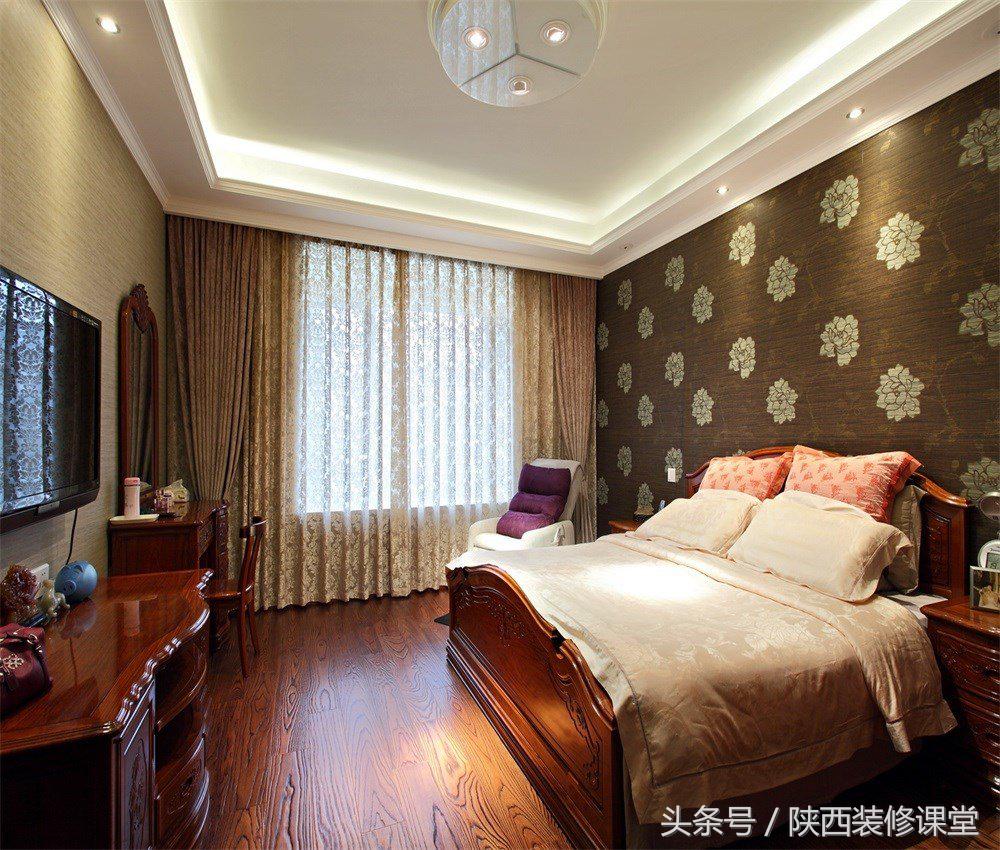 简美实木轻奢装修风格,高级奢华实木装修风格图片