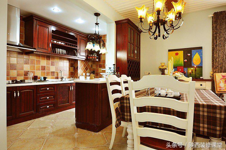 138平米美式风格新家效果非常棒,美式120平米新房