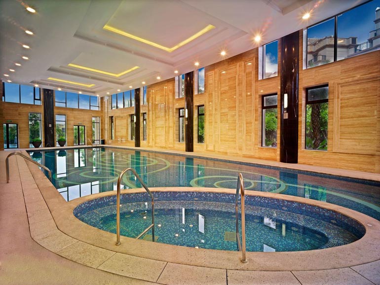 静安专业会所装修设计案例,静安区现代会所装修设计