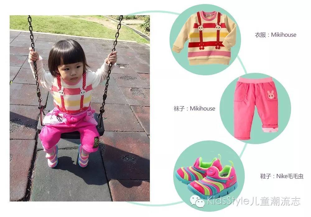 红人潮搭｜2岁小依依演绎日系街头风