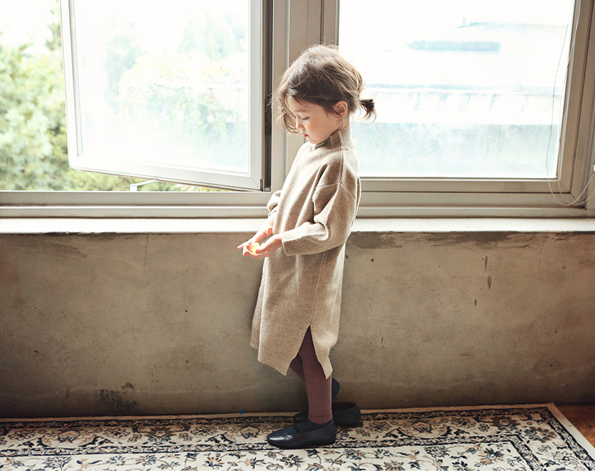 女大童冬季韩系穿搭,韩国女童时尚冬季穿搭