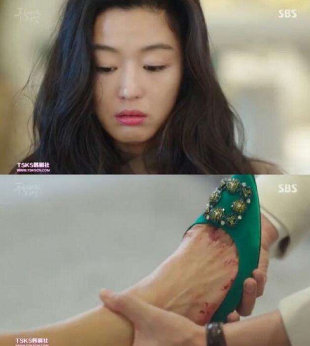 全智贤蓝色大海的传说同款外套,蓝色海洋的传说全智贤穿搭