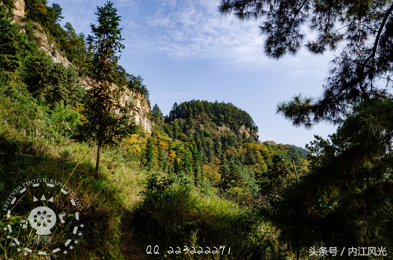 攀越震撼的内江威远高顶寨