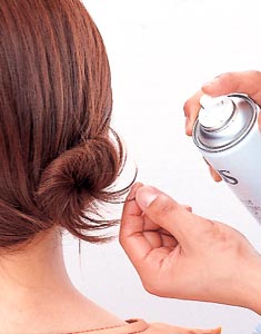 空姐盘头发的简单方法,短发盘头发的简单方法