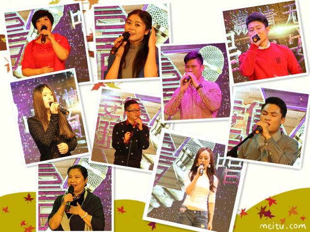 热烈庆祝选手晋级中国好声音,祝贺演出圆满成功气氛高涨