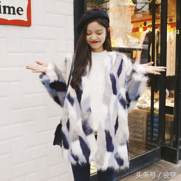 咖啡色皮草外套怎么搭配,皮草外套怎么搭配好看全身