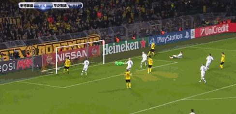 欧冠多特蒙德8:4华沙军团,欧冠多特蒙德vs马竞集锦