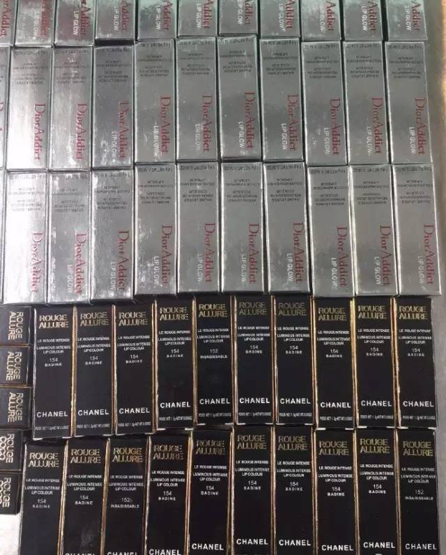 香奈儿口红真伪,假名牌口红从哪里发货