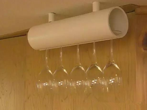 粗pvc水管的创意改造,一根pvc水管接两个水龙头示意图