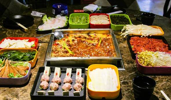 西安冬天火锅,下雪了一定要吃一顿热乎乎的火锅