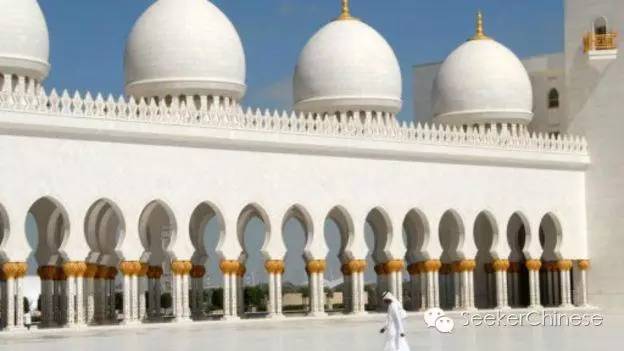 阿联酋清真寺夜景一千零一夜,阿联酋阿布扎比扎耶德清真寺