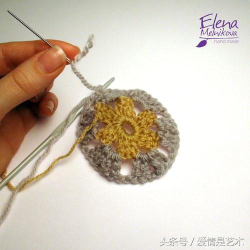 俄罗斯钩针编织教程,俄罗斯钩针钩法视频