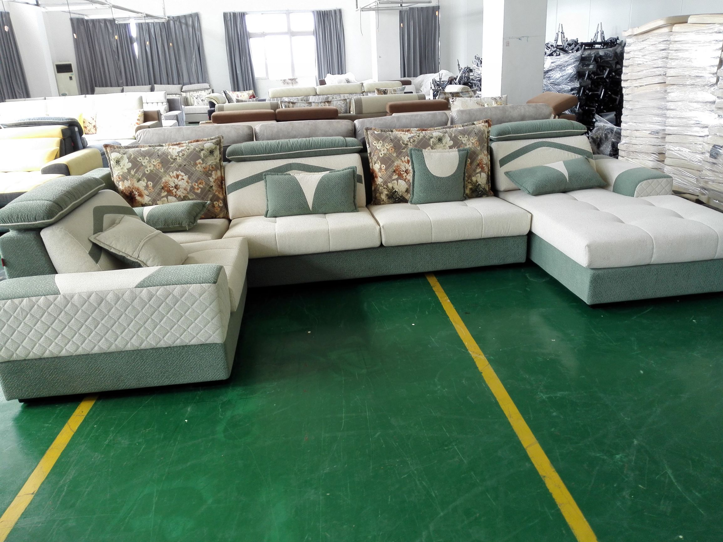 轻奢家具沙发制作过程,沙发制造工艺流程图