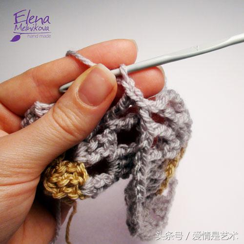 俄罗斯钩针编织教程,俄罗斯钩针钩法视频