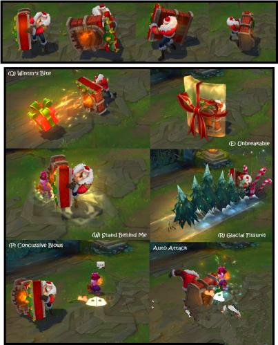 英雄联盟冰雪节皮肤展示,英雄联盟手游冰雪节皮肤多少钱