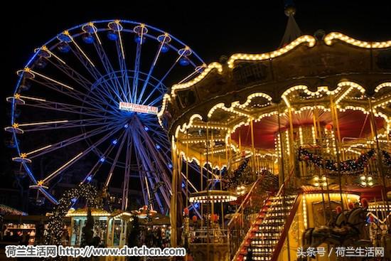荷兰马斯特里赫特的“魔法圣诞”集市开幕啦！