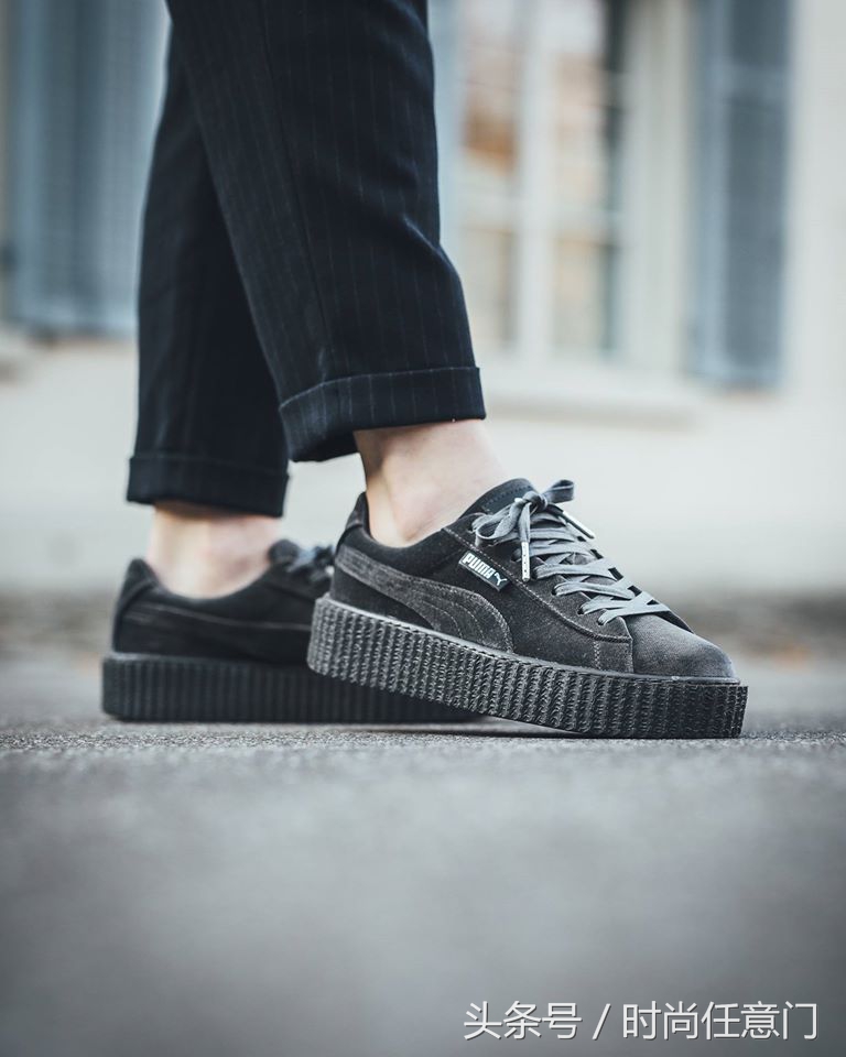 蕾哈娜puma衣服,puma蕾哈娜联名款乳白色