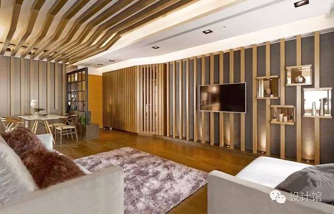 自己动手做木头电视背景墙,用木板做电视墙和电视柜