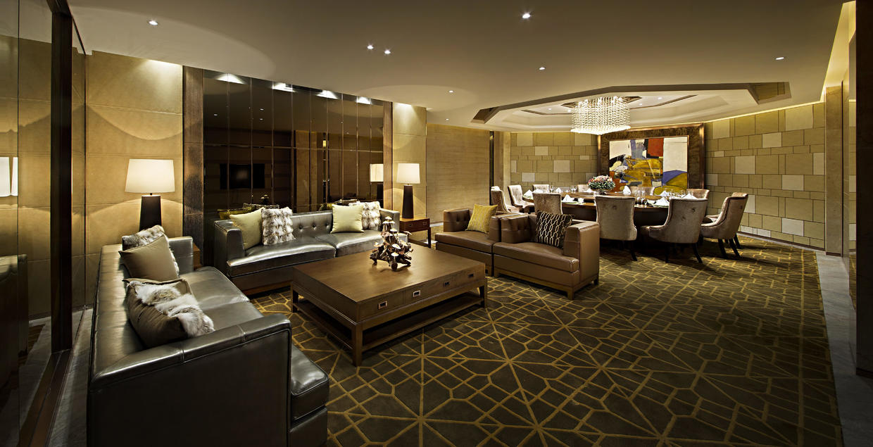 DHA室内设计作品分享:长春益田喜来登别墅会所