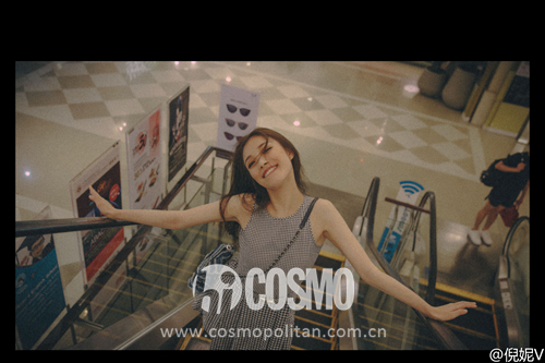 倪妮街景拍照姿势,倪妮最火拍照姿势