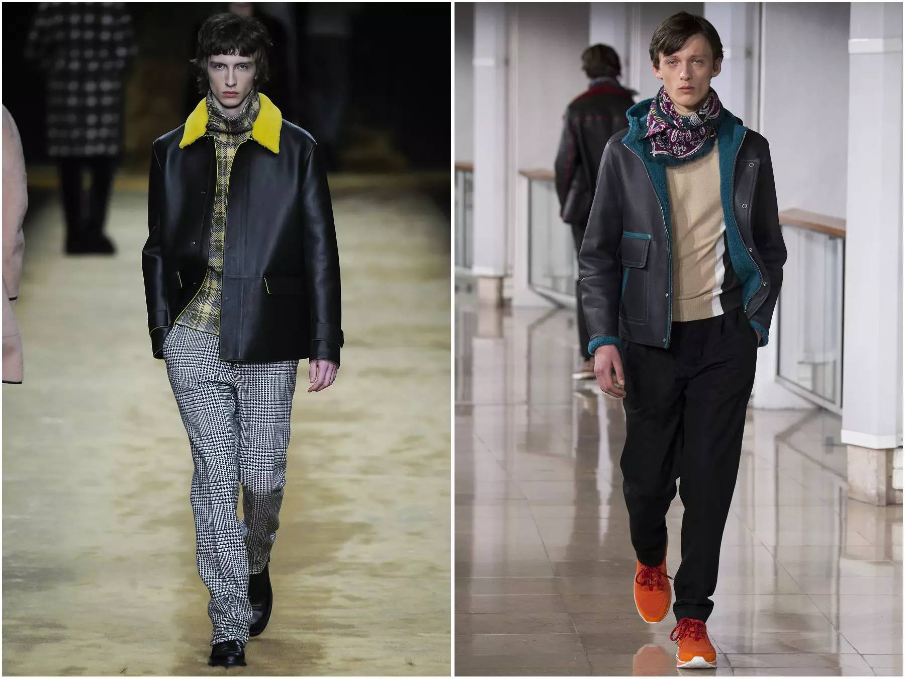 皮草羽绒搭配高级感冬天,真正皮毛一体的皮草外套