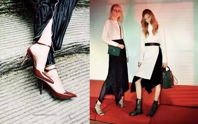 charleskeith黑色细跟新品,charleskeith黄色经典款