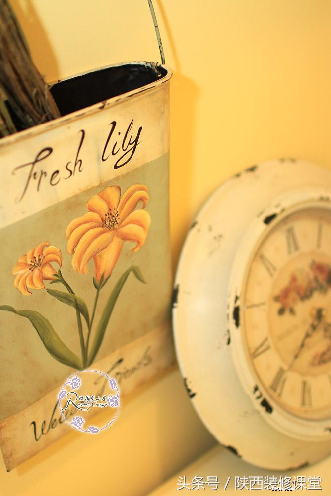 美式简约风硬装软装19万,10万硬装小户型复古风