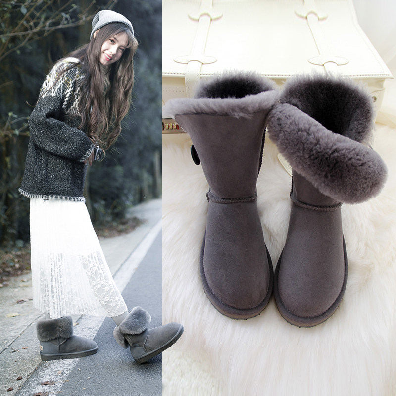 手把手教你，抗寒勇士雪地靴怎么穿才不会显肿