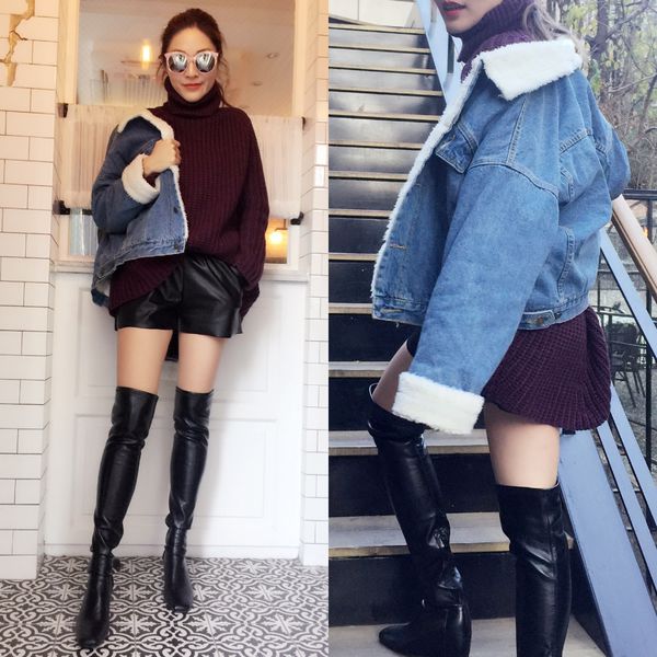 时尚韩国冬天旅游的流行穿搭街拍3套必备保暖单品