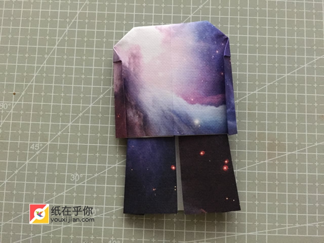手工折纸衣服风衣,服饰折纸最简单的折法