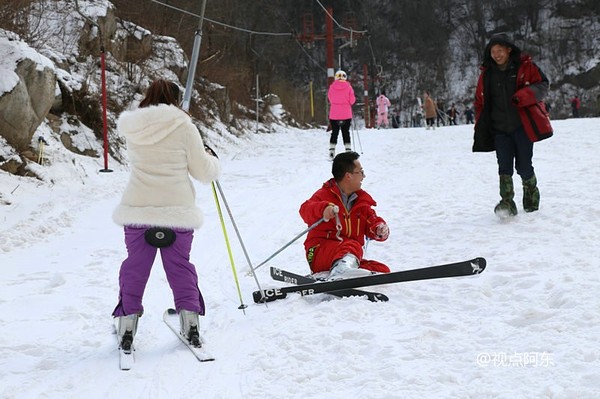 沣峪庄园滑雪,沣峪山庄滑雪