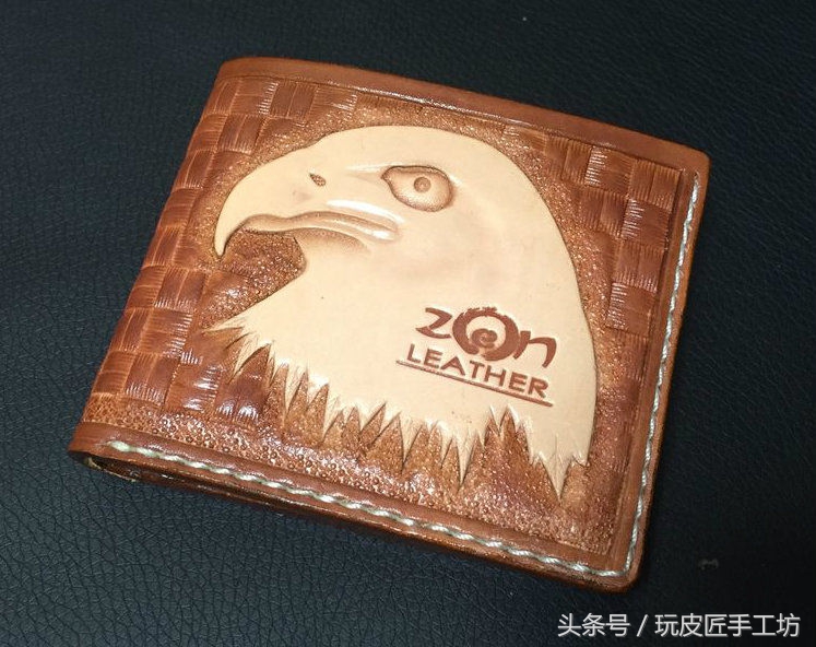 皮雕钱包手工制作视频,简易真皮手工钱包制作教程
