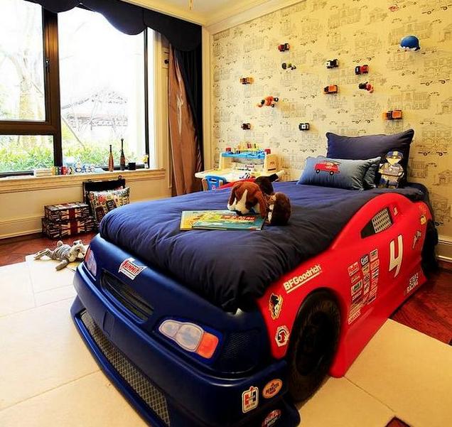 这些以车为主题的儿童房，千万别让你家孩子看到！