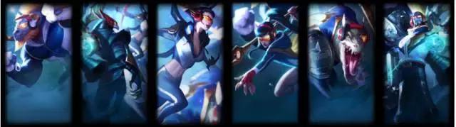 lol六个限定,战队赛限定皮肤